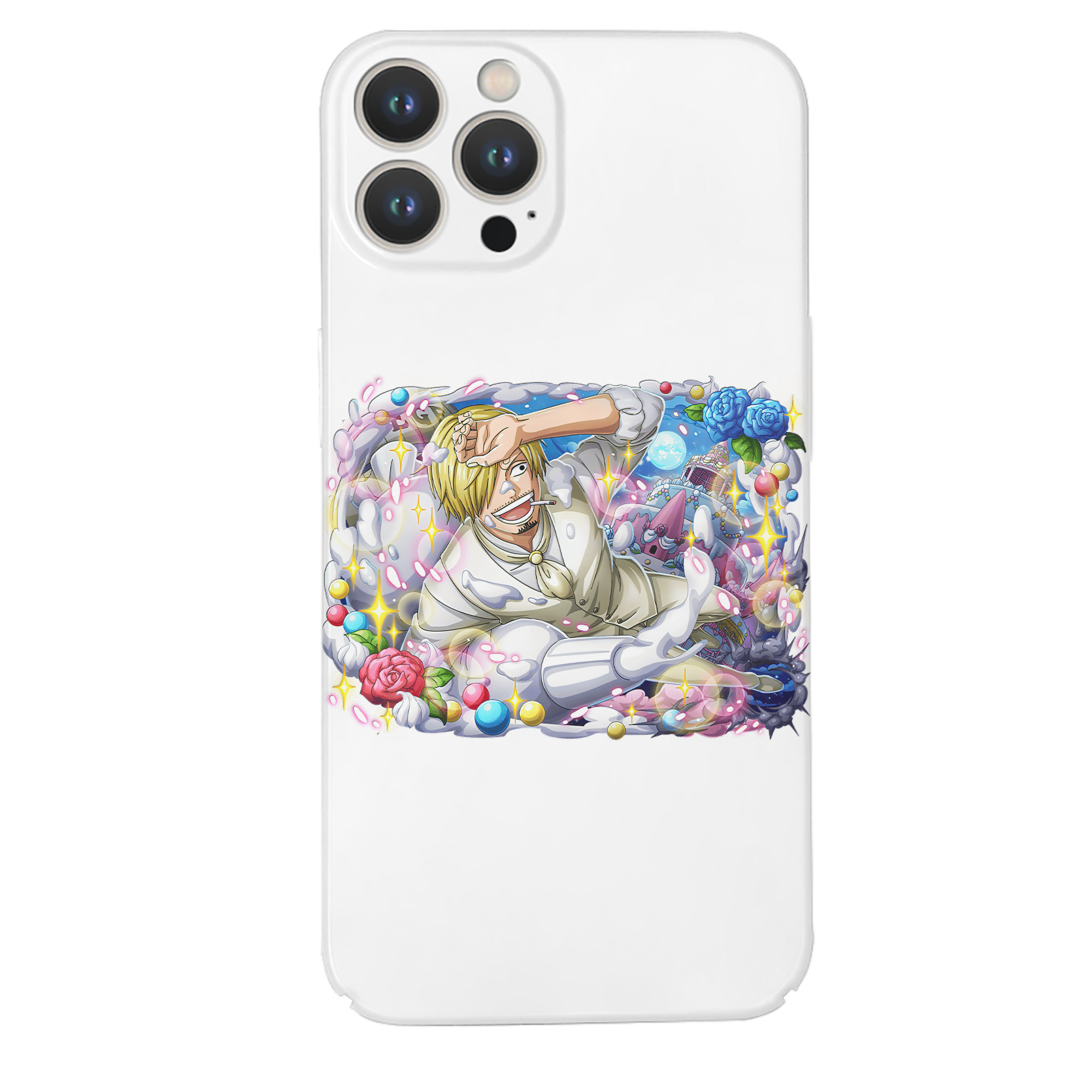 （画像用） ワンピース サンジ ONE PIECE Sanji 【iPhone 14シリーズ対応】ハードケース
